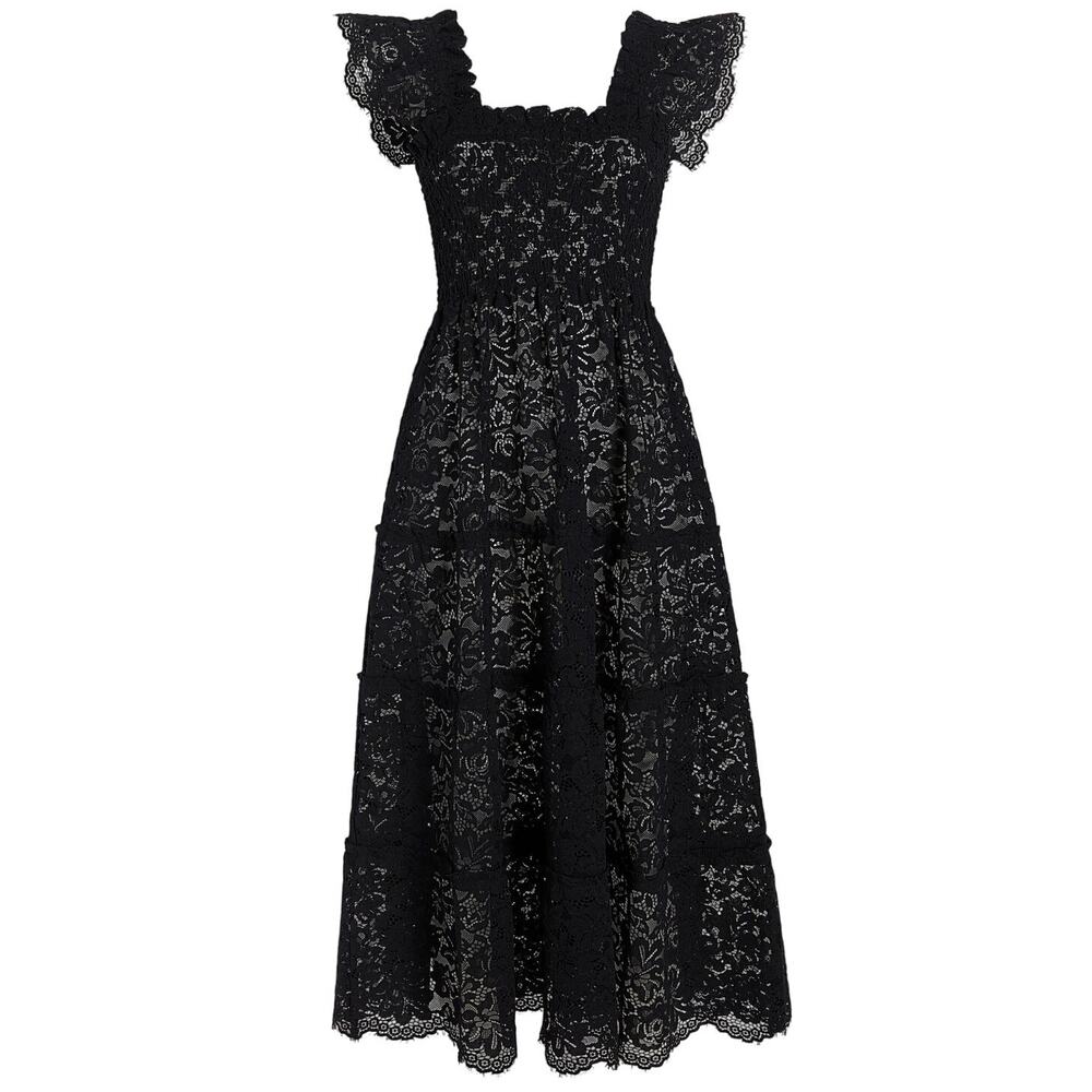 Hill House Home Lace Black Ellie Nap Dress Size XXL